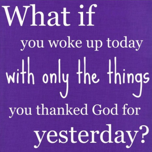 thanks today