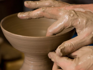 shape clay