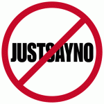 say no